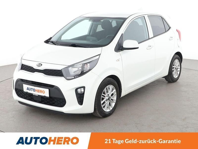 Weiß Gebraucht 2021 Kia Picanto DREAM-TEAM Edition Kleinwagen | 11.980 € (Fairer Preis) - Bild 1/3