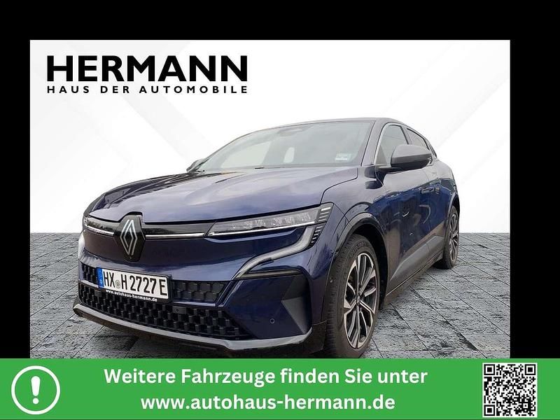Nachtblau metallic, dolomitg Gebraucht 2023 Renault Megane E-Tech Limousine | 25.992 € - Bild 1/4