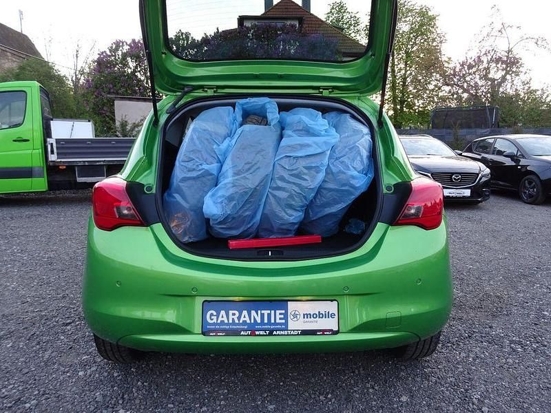 Gebraucht Opel Corsa Active 90 PS (66 kW) 2017 Grün Kleinwagen