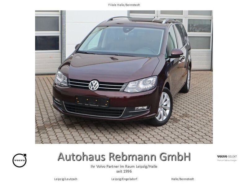 Crimson red metallic Gebraucht 2017 VW Sharan Highline Van / Kleinbus | 18.000 € (Guter Preis) - Bild 1/4