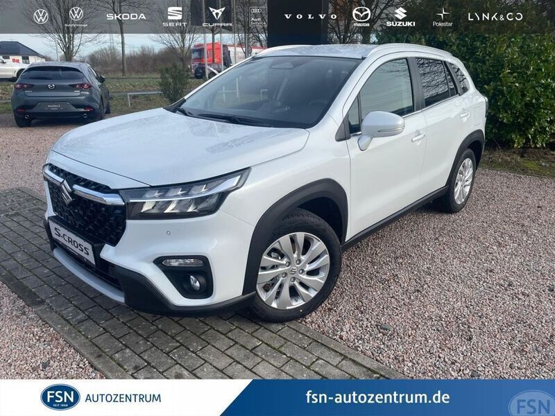 Cool white pearl metallic Neu 2025 Suzuki SX4 S-Cross Comfort SUV | 27.990 € (Etwas zu teuer) - Bild 1/4