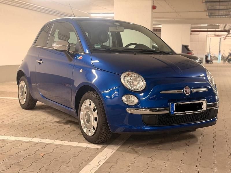 Blau Gebraucht 2010 Fiat 500 Kleinwagen | 3.990 € (Superpreis) - Bild 1/4