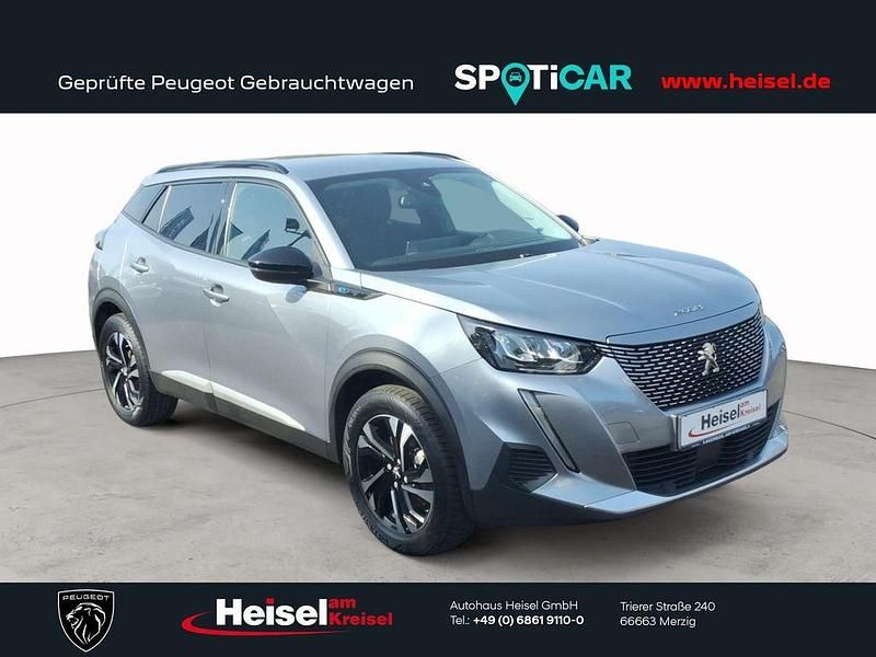 Gebraucht Peugeot e-2008 Allure 100 kW (136 PS) 2022 Grau SUV