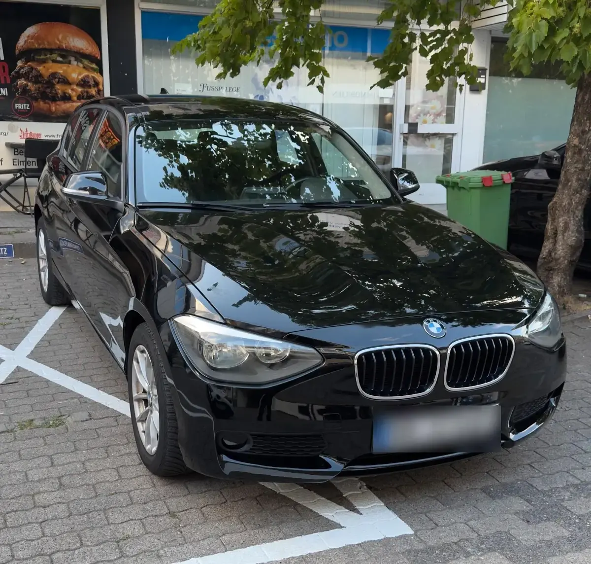 Gebraucht BMW 116 136 PS (100 kW) 2015 Schwarz Kleinwagen