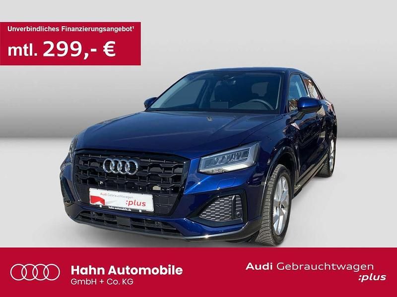 Navarrablau metallic Gebraucht 2024 Audi Q2 Advanced Plus SUV | 29.990 € (Etwas zu teuer) - Bild 1/3