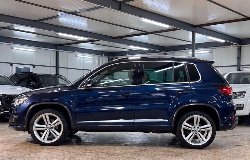 Gebraucht VW Tiguan R-line 211 PS (155 kW) 2014 Blau SUV
