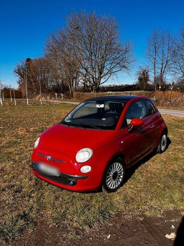 Rot Gebraucht 2010 Fiat 500 Lounge Kleinwagen | 4.200 € (Guter Preis) - Bild 1/4