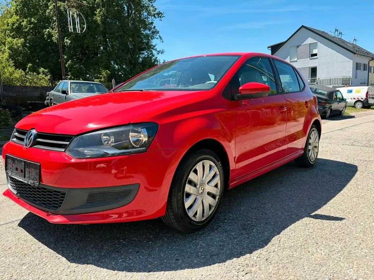 Gebraucht VW Polo 86 PS (63 kW) 2009 Rot Kleinwagen