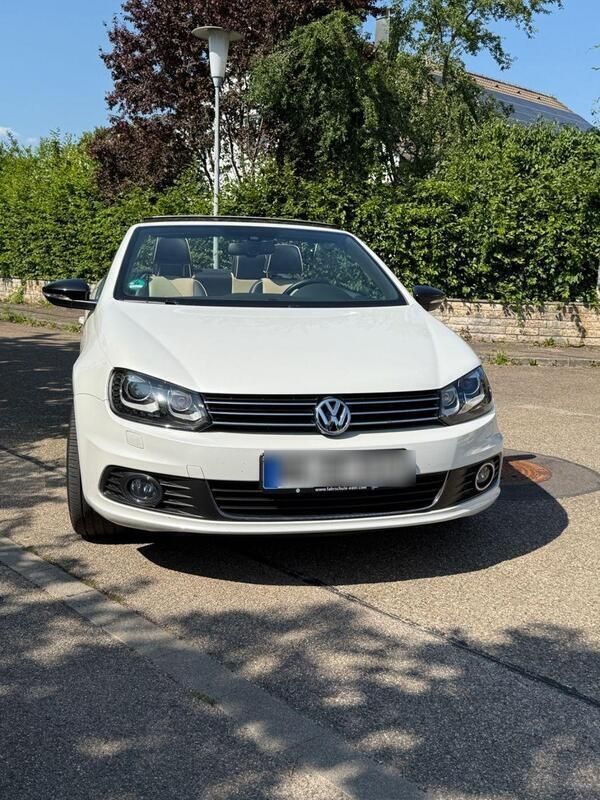 Weiß Gebraucht 2014 VW Eos Exclusive Cabrio | 16.000 € (Fairer Preis) - Bild 1/4