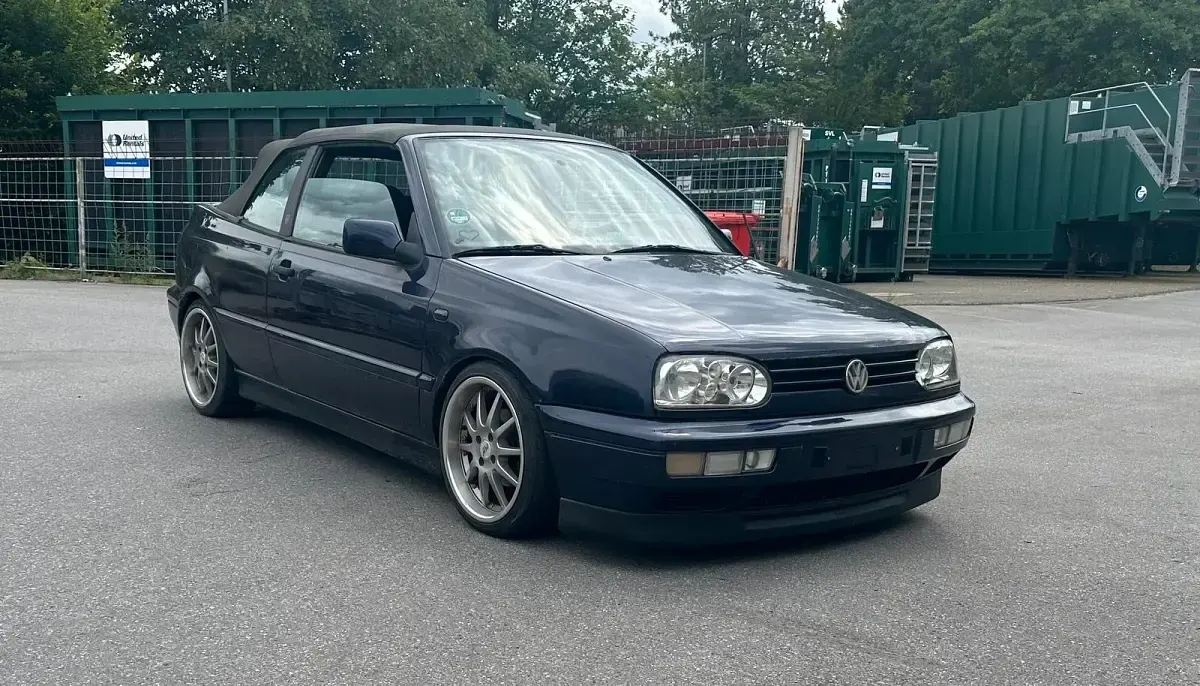 Gebraucht VW Golf Cabriolet 75 PS (55 kW) 1997 Blau Cabrio