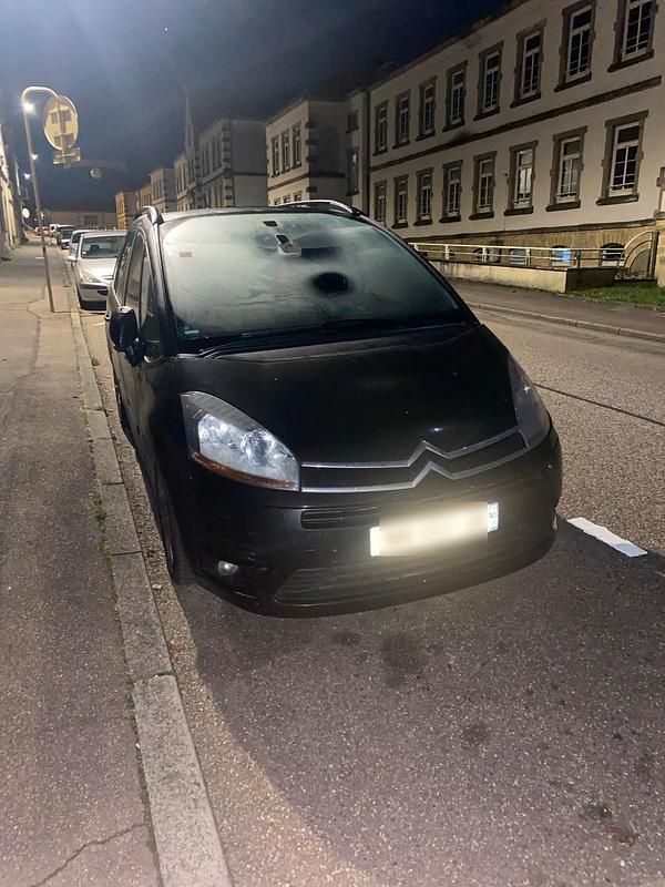 Schwarz Gebraucht 2007 Citroën C4 Picasso Van / Kleinbus | 1.350 € - Bild 1/4