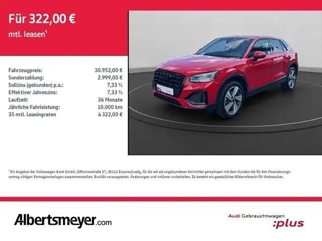 Rot Gebraucht 2024 Audi Q2 Advanced SUV | 30.951 € (Fairer Preis) - Bild 1/4