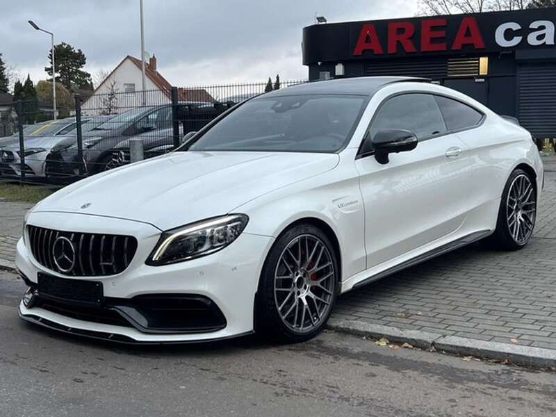 Diamantweiss Gebraucht 2022 Mercedes C63 AMG AMG Coupé | 80.900 € (Teuer) - Bild 1/4