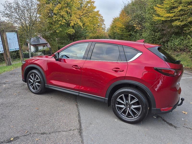Rot Gebraucht 2018 Mazda CX-5 Sports-Line SUV | 18.300 € (Fairer Preis) - Bild 1/4