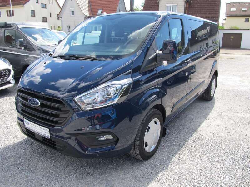 Blazerblau Gebraucht 2023 Ford Transit Custom Trend Van | 36.490 € (Fairer Preis) - Bild 1/4