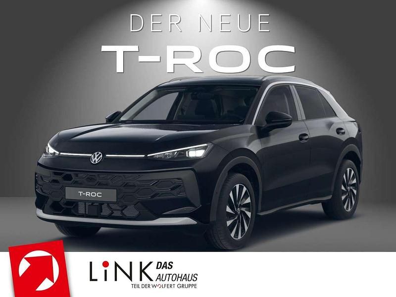 Grenadillschwarz metallic Neu 2025 VW T-Roc Style SUV | 43.790 € (Teuer) - Bild 1/4