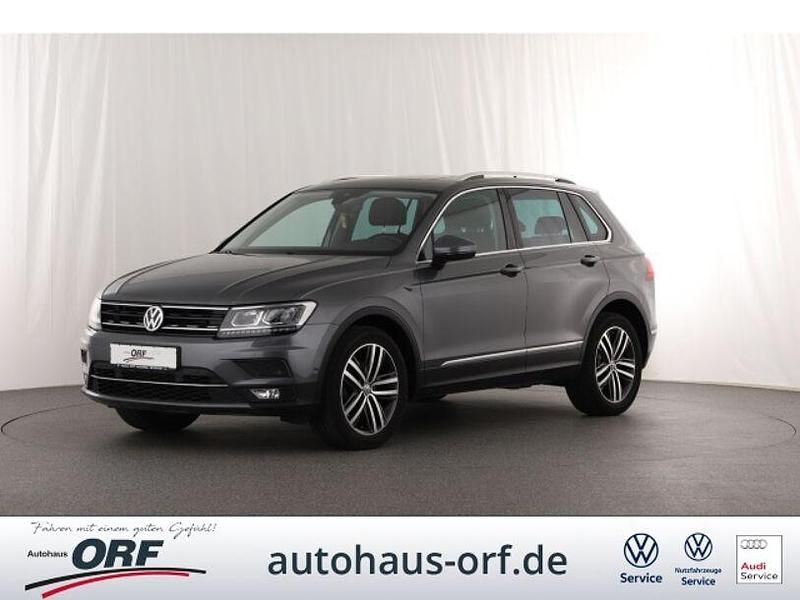 Grau Gebraucht 2018 VW Tiguan Highline SUV | 21.990 € (Fairer Preis) - Bild 1/4