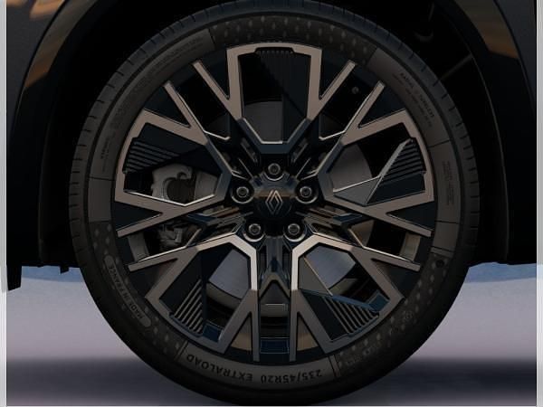 Neu Renault Espace Esprit Alpine 200 PS (147 kW) 2025 Schwarz (black pearl schwarz) Van / Kleinbus