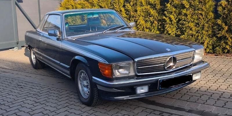 Schwarz Gebraucht 1977 Mercedes 350 Coupé | 14.850 € - Bild 1/4
