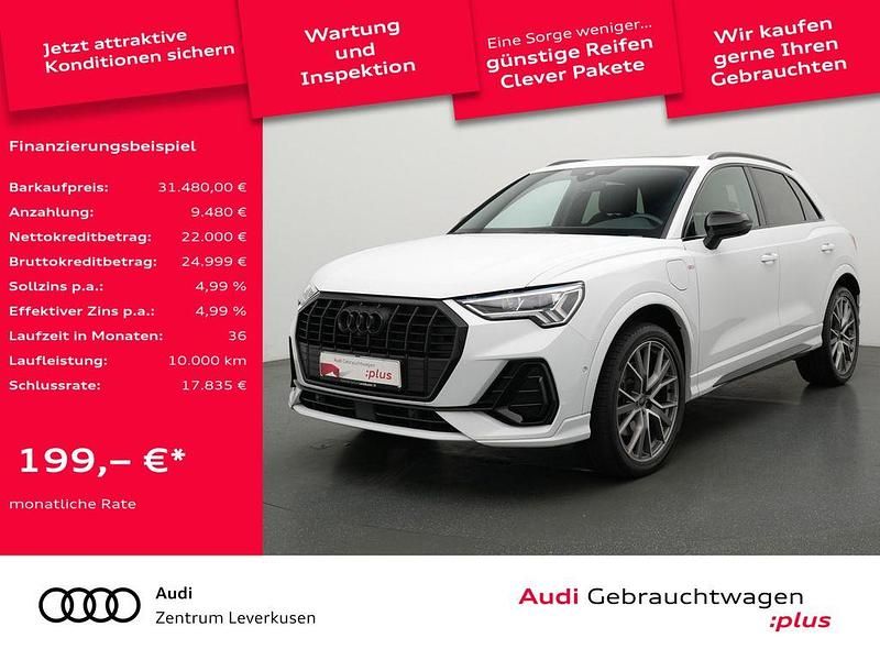Weiss Gebraucht 2022 Audi Q3 S-Line SUV | 31.480 € (Fairer Preis) - Bild 1/3