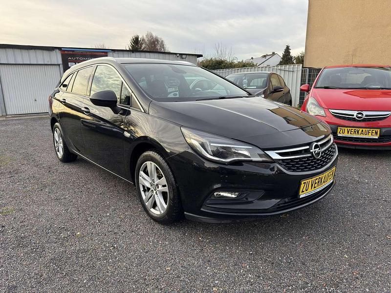Gebraucht Opel Astra Dynamic 125 PS (91 kW) 2017 Schwarz Kombi