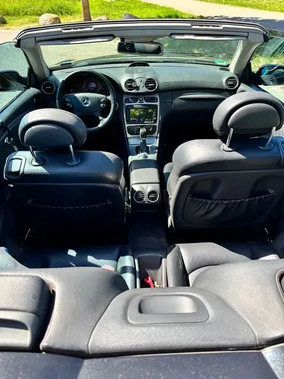 Gebraucht Mercedes CLK320 Avantgarde 218 PS (160 kW) 2003 Schwarz Cabrio