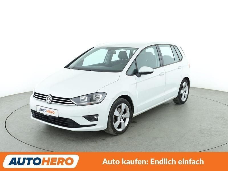 Gebraucht VW Golf Sportsvan Comfortline 150 PS (110 kW) 2016 Weiß Van / Kleinbus