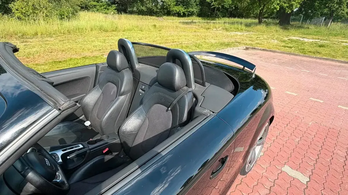 Gebraucht Audi TT Roadster S-Line 200 PS (147 kW) 2007 Schwarz Cabrio