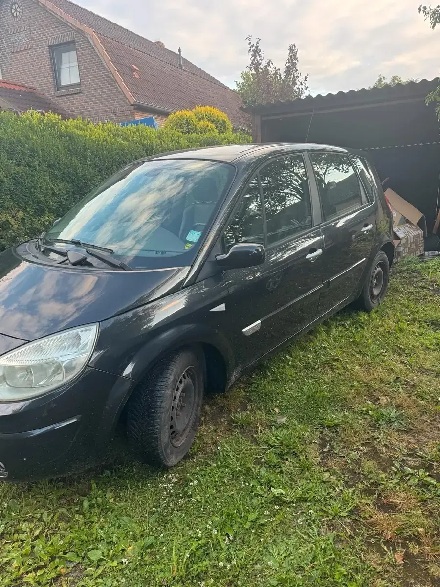 Gebraucht Renault Scénic II 105 PS (77 kW) 2005 Schwarz Van / Kleinbus