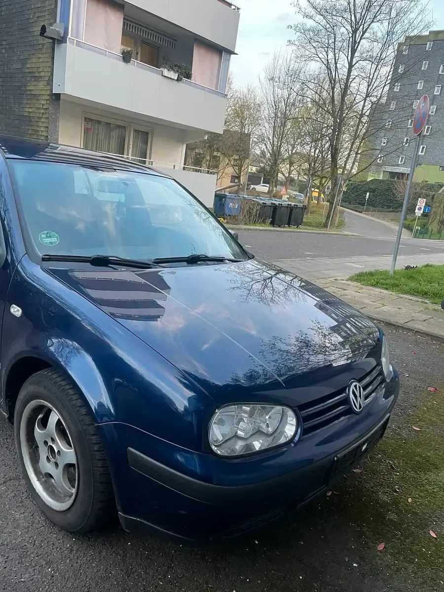 Brugt VW Golf IV 100 HK (73 kW) 2002 Blå Hatchback
