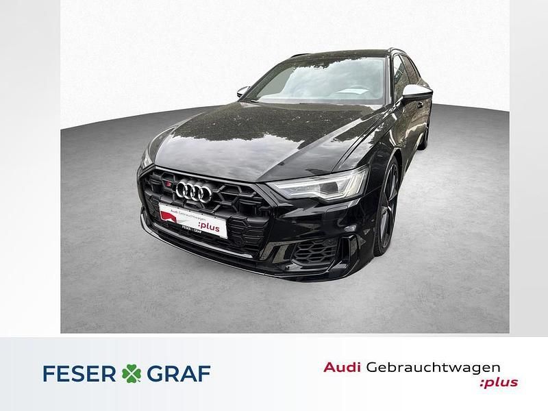 Mythosschwarz metallic Gebraucht 2024 Audi S6 Ambiente Kombi | 59.690 € (Superpreis) - Bild 1/4