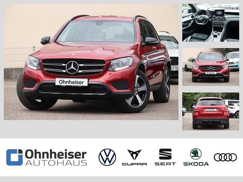 Rot Gebraucht 2018 Mercedes GLC250 AMG line SUV | 22.450 € (Fairer Preis) - Bild 1/4