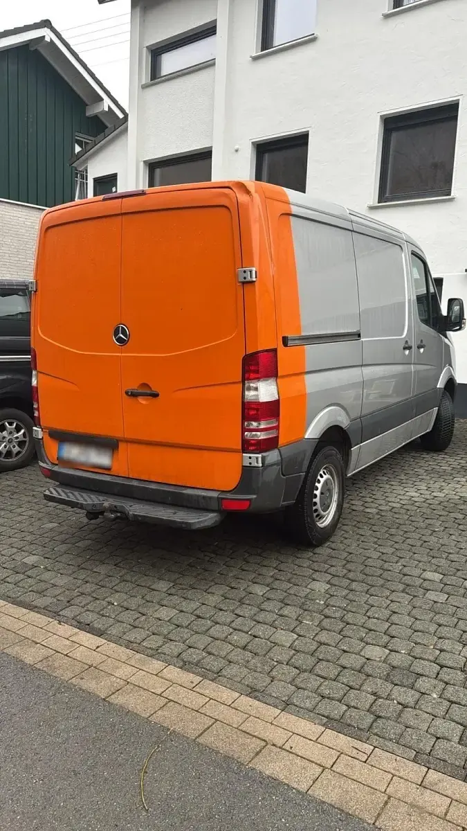 Używany Mercedes Sprinter 2016 Srebrny Van