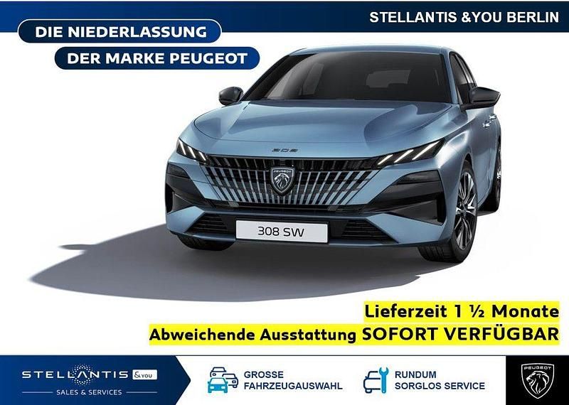 Neu Peugeot 308 SW 131 PS (96 kW) 2026 Blau Kombi