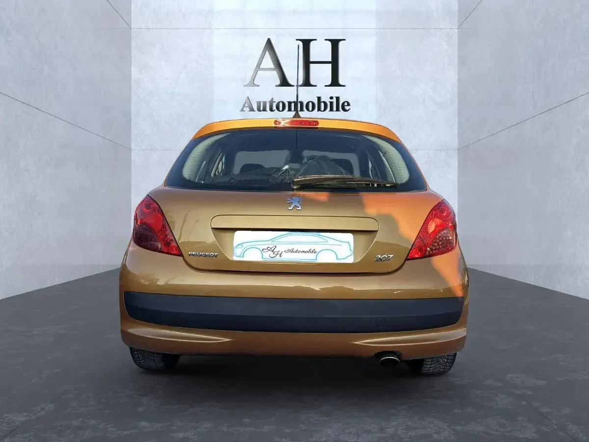 Gebraucht Peugeot 207 Sport 120 PS (88 kW) 2007 Orange Limousine