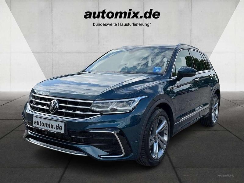 Nightshade blue Gebraucht 2023 VW Tiguan R-line SUV | 37.890 € (Guter Preis) - Bild 1/4