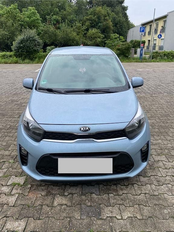 Blau Gebraucht 2017 Kia Picanto DREAM-TEAM Edition Kleinwagen | 7.000 € (Guter Preis) - Bild 1/4