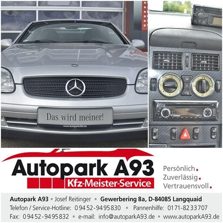Gebraucht Mercedes SLK200 136 PS (100 kW) 1999 Silber Cabrio