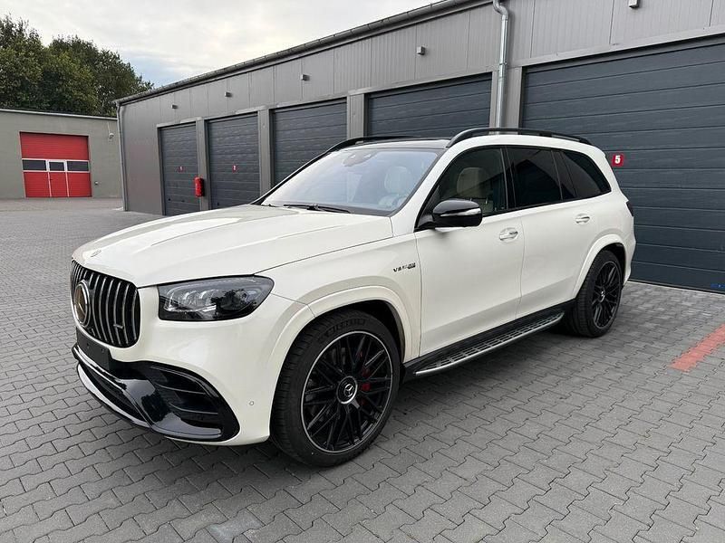 Weiß Gebraucht 2023 Mercedes GLS63 AMG AMG SUV | 137.500 € (Teuer) - Bild 1/4