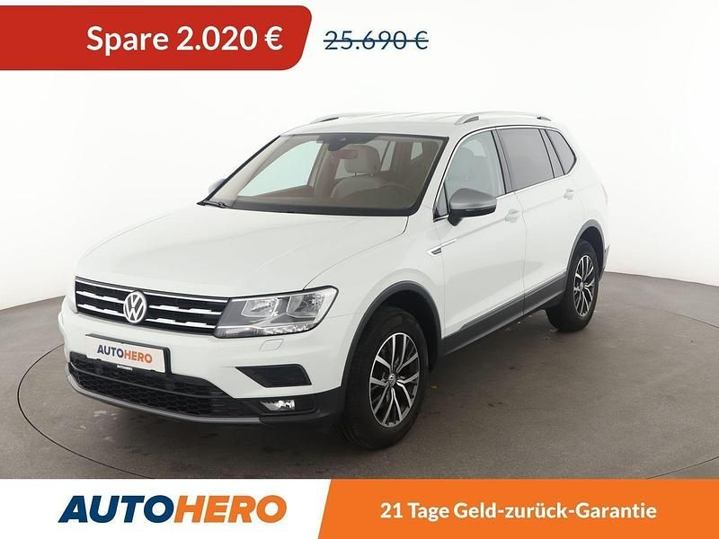 Weiß Gebraucht 2020 VW Tiguan Allspace Comfortline SUV | 23.670 € (Guter Preis) - Bild 1/3