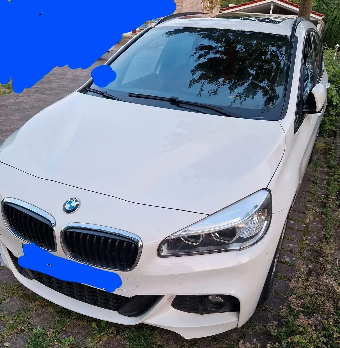 Gebraucht BMW 218 Gran Tourer M Sport 150 PS (110 kW) 2016 Weiß Van / Kleinbus