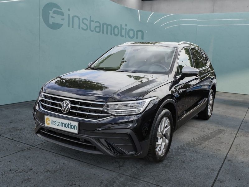 Schwarz Gebraucht 2024 VW Tiguan Allspace Life SUV | 36.530 € (Guter Preis) - Bild 1/3