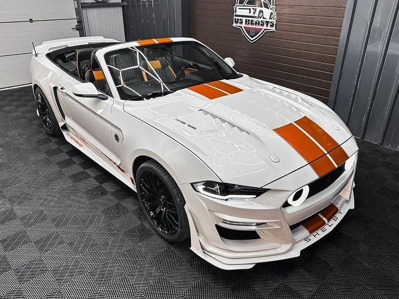 Weiß Gebraucht 2017 Ford Mustang Cabrio | 34.499 € (Teuer) - Bild 1/4