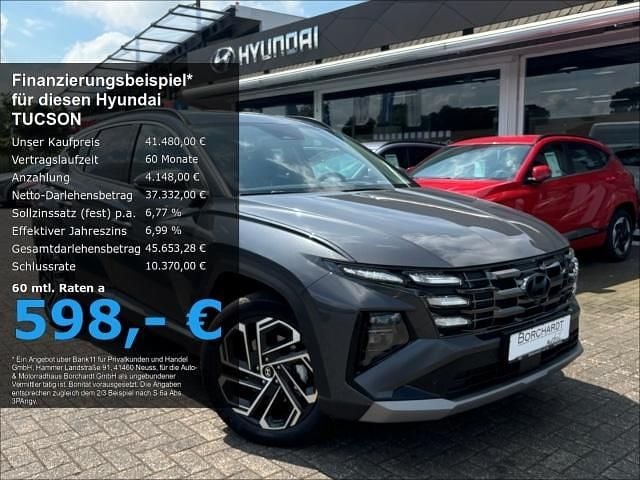 Ecotronic grey (grau) Neu 2024 Hyundai Tucson Prime SUV | 41.480 € (Fairer Preis) - Bild 1/4