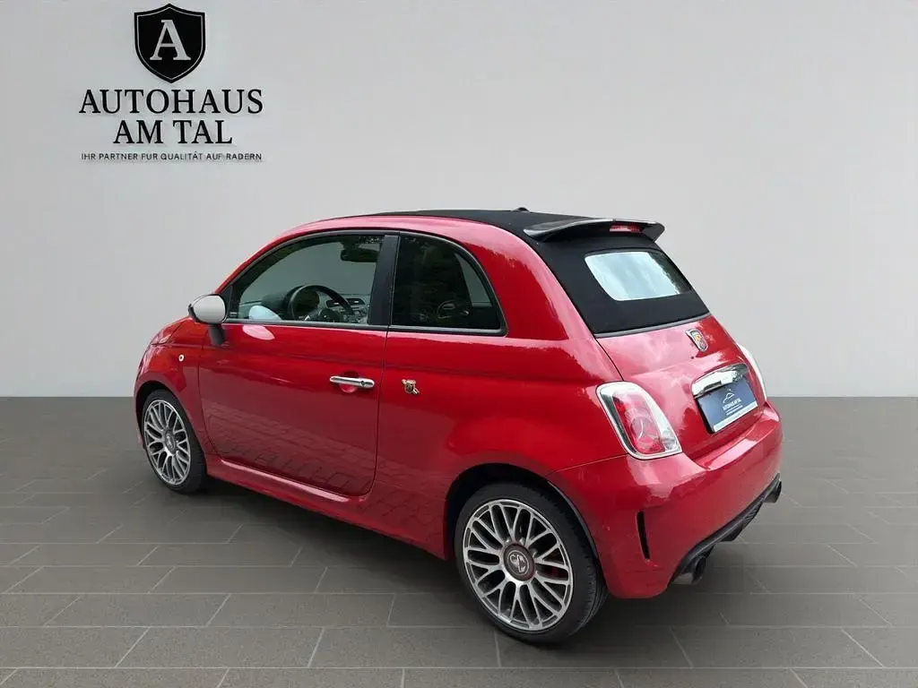Second-hand Abarth 500C Custom 135 CP (99 kW) 2014 Roșu Cabrio