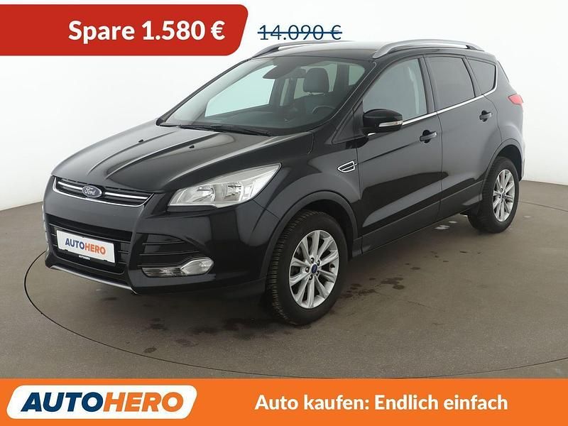 Gebraucht Ford Kuga Titanium 120 PS (88 kW) 2016 Schwarz SUV