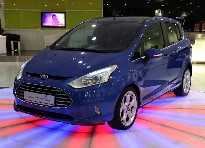 Blau Gebraucht 2013 Ford B-MAX Individual Van / Kleinbus | 10.950 € (Teuer) - Bild 1/4