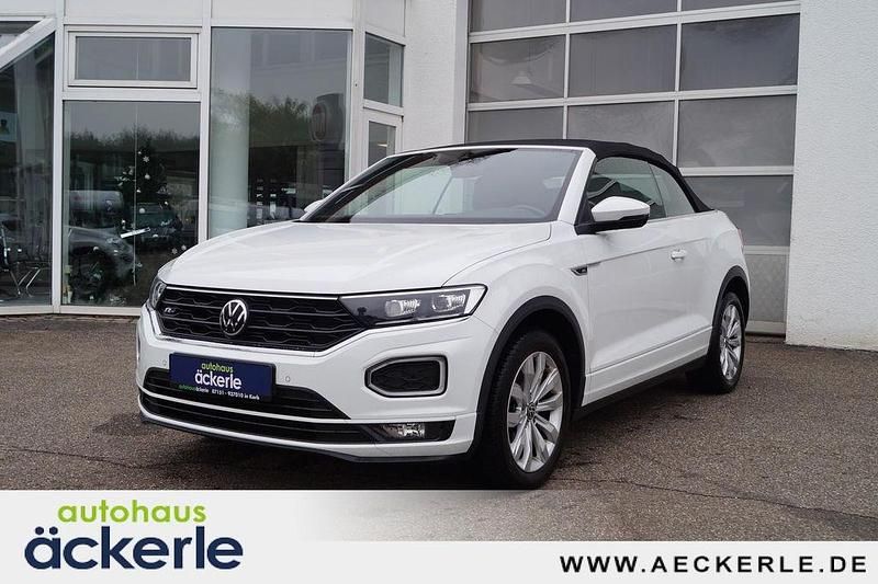 Gebraucht VW T-Roc Cabriolet R-line 150 PS (110 kW) 2021 Pure white Cabrio