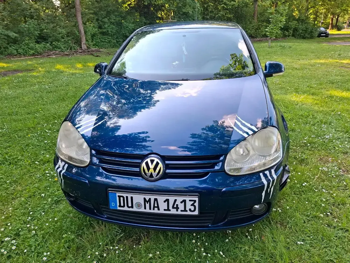 Gebraucht VW Golf V 80 PS (58 kW) 2007 Blau Kleinwagen