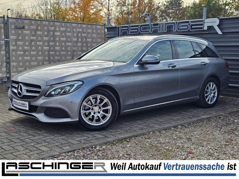 Silber Gebraucht 2015 Mercedes C200 Kombi | 8.980 € (Guter Preis) - Bild 1/4